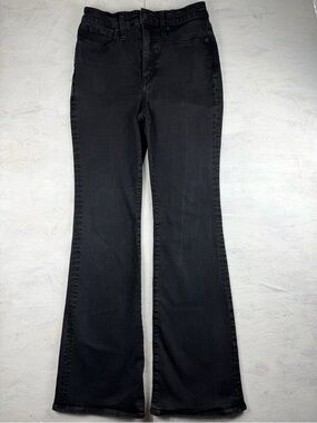 Madewell Skinny Flare Jeans Gray Wash High Rise Womens 27